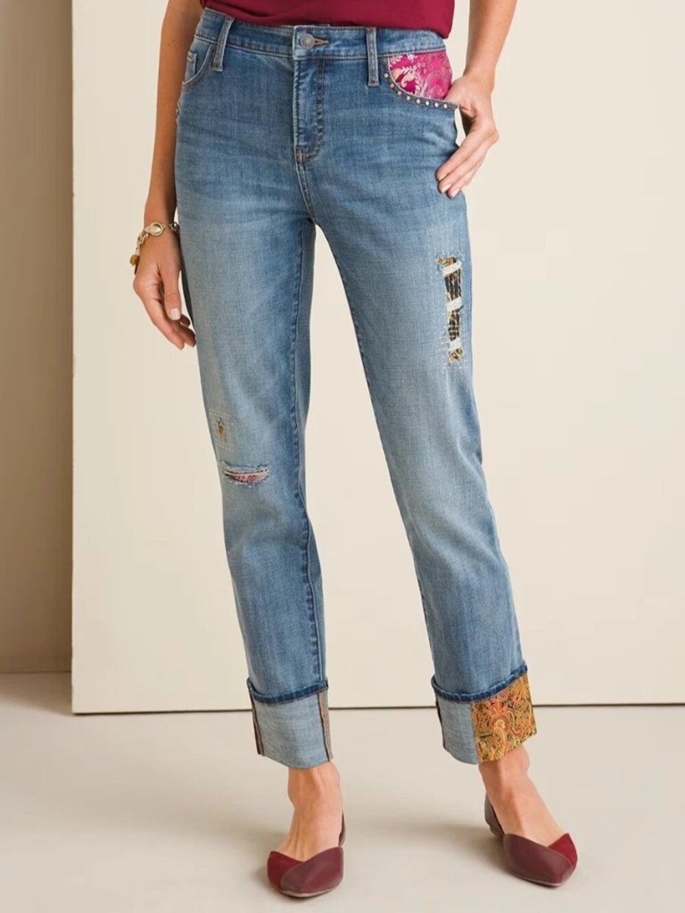 Chico's Jeans So Slimming Girlfriend Slim Ankle 0.5R